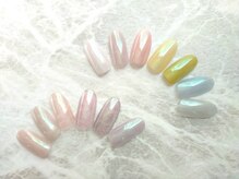 ネイル マテリア 池袋店(Nail Materia)/オーロラネイル