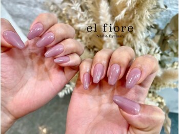 エルフィオーレ ネイルアンドアイラッシュ 高田店(el fiore)/新色ワンカラー♪