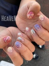 ネイルサロンヘヴン 国分店(Nail SaLoN Heaven)/きらきらネイル
