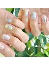 リボン×ニュアンスインク
