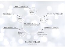 ガーデニア アイラッシュサロン(GarDeNiA)/LEDエクステは持ちが良い◎