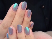 ルオントネイルトウキョウ(Luonto nail TOKYO)/上品な、ミラー・オーロラネイル
