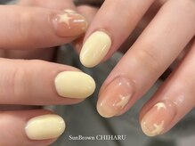 サンブラウン(SUN BROWN)/nail designed byCHIHARU
