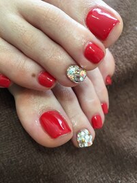 ベーシックなフットデザイン