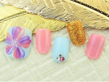 ネイルズガッシュ 武蔵小山店(NAILsGUSH)/*インパクトフラワー*