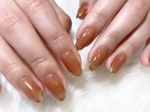 ミラン 上尾(miRAN)/ちゅるんオレンジ×ゴールド