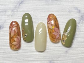 紅葉ネイル