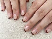 エムスラッシュ ネイル センター北店(M.SLASH)/パラジェル フレンチ