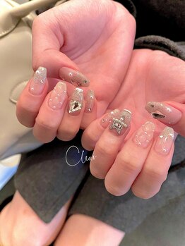 クリア(Clear)/ラメグラ×キルティング♪