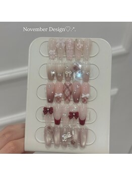 ソムネイル(Som Nail)/11月デザイン