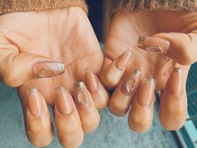 ラウンジ渋谷 本店(RounGe SHIBUYA)/【スカルプ】ヌーディーネイル