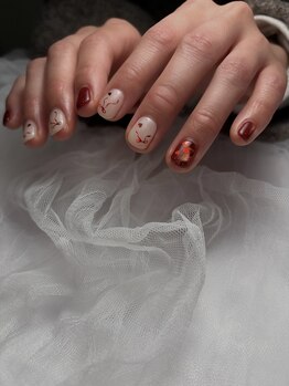 エミュ(e3mu)/ハートネイル　うるうるネイル