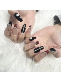 ロングネイル/長さだし/持ち込み