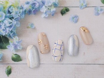 クインテット ネイル 笹塚店(Quintet nail)/5月おすすめアート パラジェル