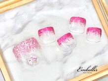 アンベリール 横浜店(Embellir)/(650)ガーリーフットネイル