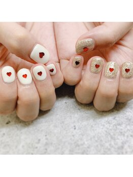 プライズアイリス アイラッシュ 池袋東口店(prize Iris eyelash)/ハートネイル【池袋】