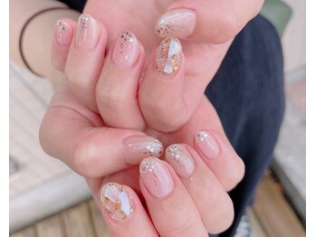 サワネイル(Sawa nail)/シェル×クリア