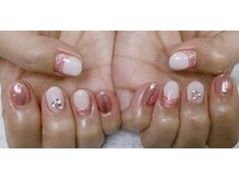 ネイルサロン ビューティーマジック 川口店/ミラーネイル