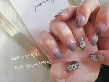 シンプルアートネイル