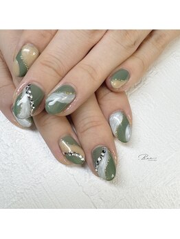 ドットビー(.Bee)/お抹茶ネイル