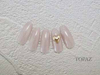トパーズ 恵比寿(TOPAZ)/ハート［恵比寿ネイル］