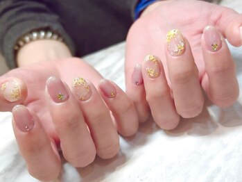 サニーデイズ ネイルアンドビューティー 曙橋店(SunnyDays Nail&Beauty)/ミモザネイル