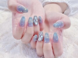 推し活♪ブルーネイル