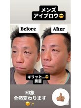 ミベレ 八王子(Mebere)/キリッと男眉！メンズアイブロウ