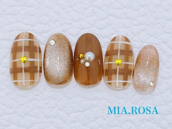 ミアローザ(Mia Rosa)/定額T☆チェックネイル☆