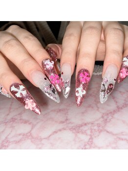 エムサロン(M salon)/夏ロングネイル!!