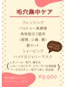 毛穴のザラつき＆引き締めパック付き！毛穴集中ケア￥9900(60分)