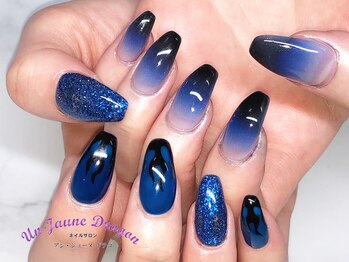 アン ジョーヌドラゴ/【自爪ネイル】ブルーネイル