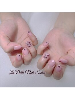 ラベル(La'Belle)/ハートネイル定額デザイン