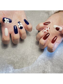 甘め×辛めネイル