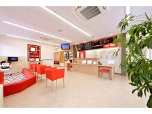 明るい受付でお出迎え☆