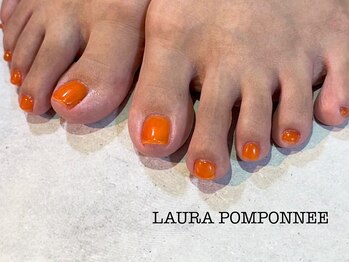 ローラポンポニー(Laura pomponnee)/フットネイル パラジェル