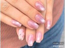 ファストネイル 銀座店(FAST NAIL)/ハートミラー×マグネットネイル