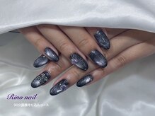 リノ ネイル(Rino nail)/ミッドナイトクロス　80720