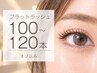 【新規】フラットラッシュ100～120本 オフ込