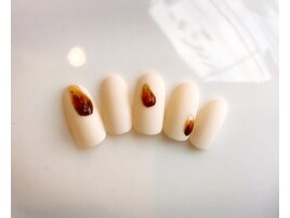 クリーミーキャラメルネイル♪