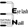 ヘアーメイクスリー アイラッシュアンドネイル(Hair Make 3)ロゴ