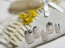 ブレス 仙台駅前本店(BLESS)/フラワーマリーの春っぽnail＊