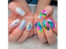 コラソンネイル(corazon nail)の雰囲気（HAND90～180分コースまで、充実のやり放題メニュー）