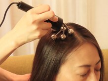 ワンブルーム(OneBloom)/リンパボーラーで頭皮の血行促進