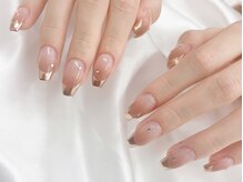 ビアンカマーレ 中野店(Bianca mare)/ミラーフレンチネイル