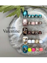 ネイルサロン ヴァレンタイン(nailsalon Valentine)/定額デザインフット