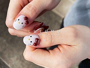 ルルム メゾン カミス(LULUMU maison kamisu)/【Miku】デザインネイル