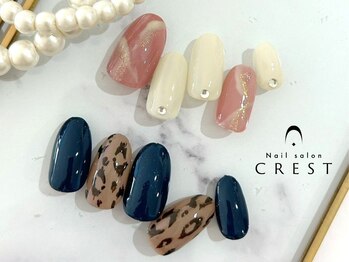 クレスト 桜川店(CREST)の写真/【いつ来店しても!何度でも!付け替え時の他店オフ無料♪】色替え可能な豊富なサンプルの中からご提案♪