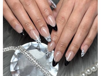 トゥーインワン 高崎緑町店(2in1)/ヒョウ柄ネイル★