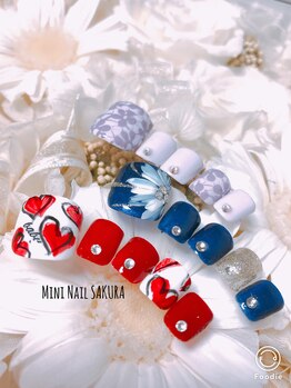 ミニ ネイル サクラ(Mini Nail SAKURA)/Mini Nail SAKURA◇デザイン